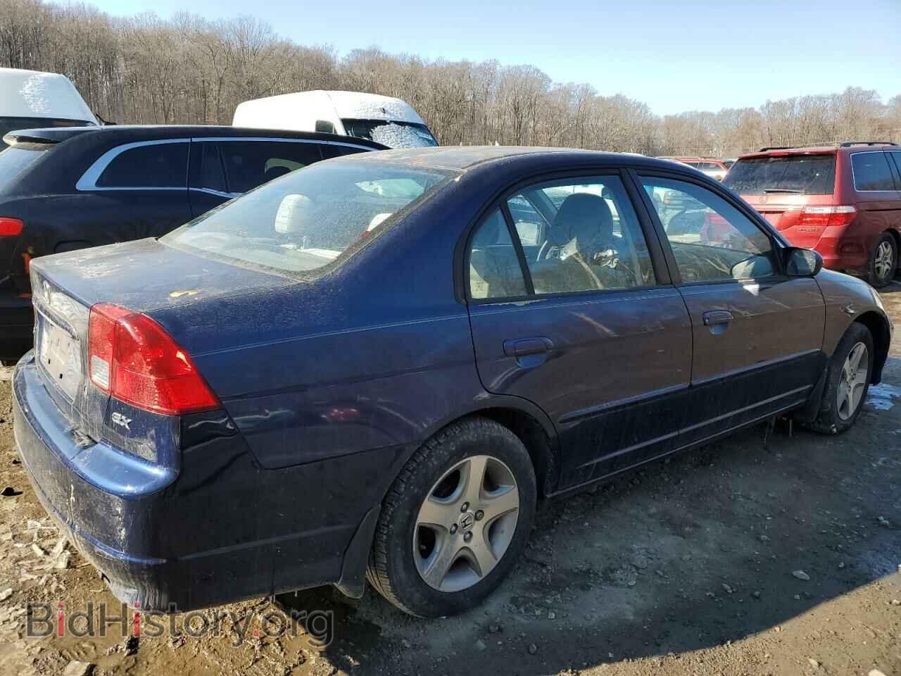 2005 HONDA CIVIC - VIN: 2HGES25835H543728 - Фото 3