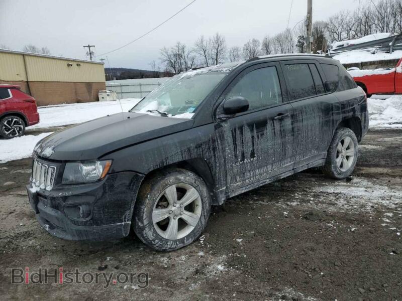 2014 Jeep COMPASS Latitude (VIN 1C4NJDEB1ED884910) — фото 1 из 12, Copart, повреждение: передняя часть