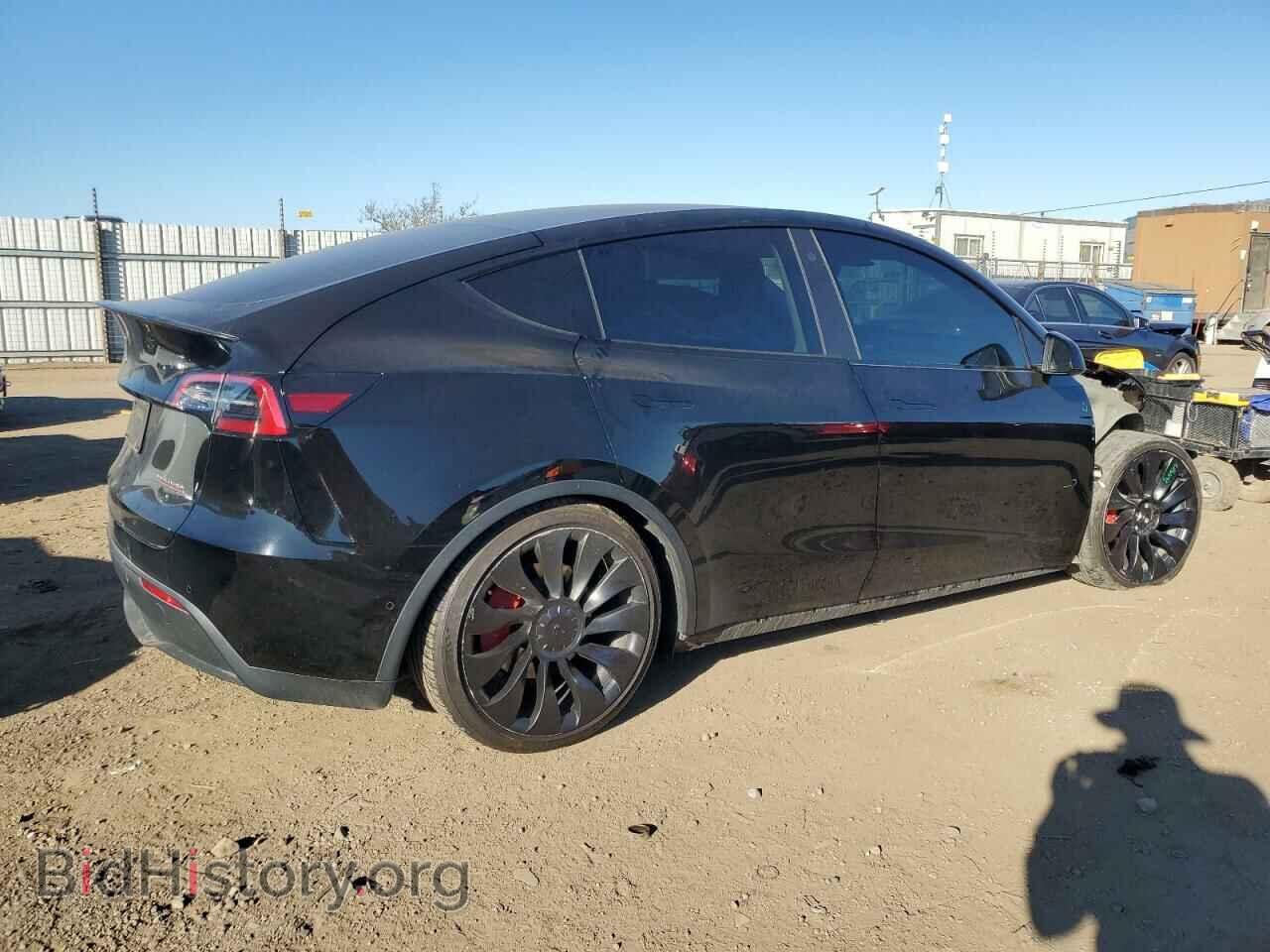 2022 TESLA MODEL Y - VIN: 7SAYGDEF9NF547587 - Фото 3