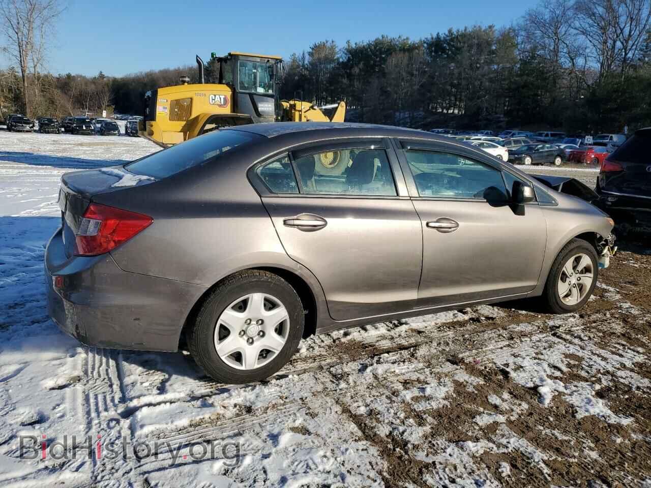 2012 HONDA CIVIC - VIN: 2HGFB2F52CH589573 - Фото 3