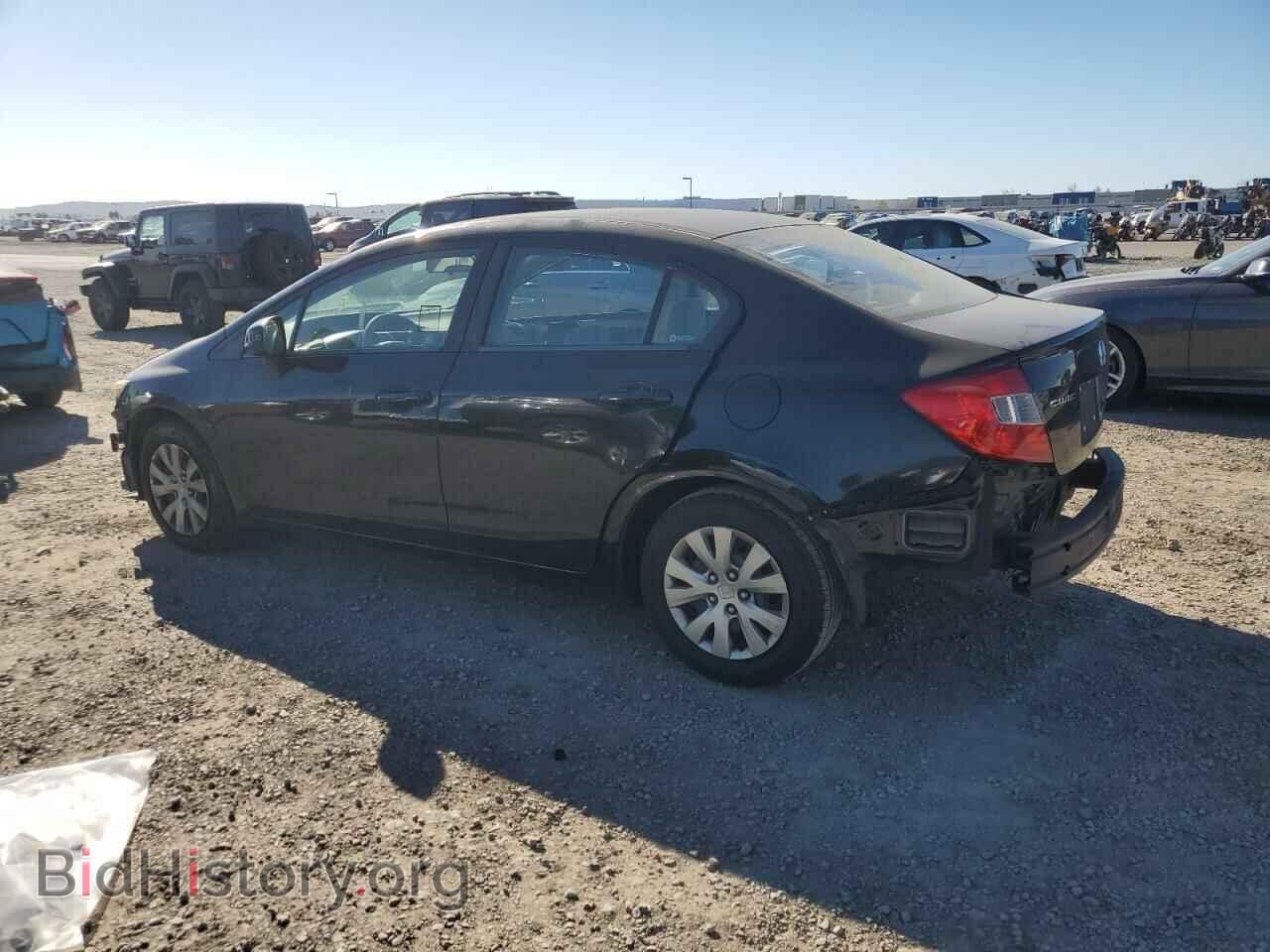 2012 HONDA CIVIC - VIN: 19XFB2F55CE389877 - Фото 2