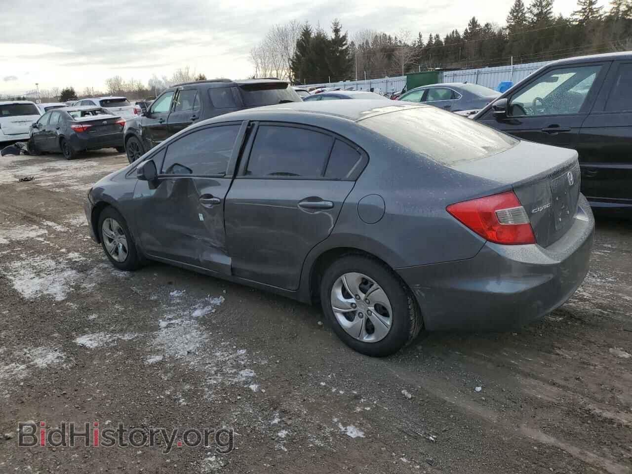 2012 HONDA CIVIC - VIN: 2HGFB2F40CH015643 - Фото 2