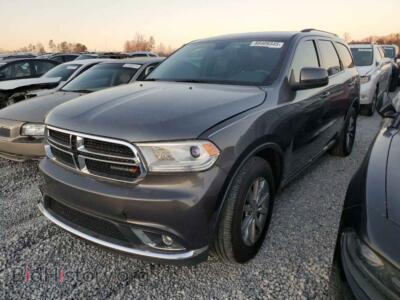 2017 Dodge DURANGO SXT, серый — VIN 1C4RDHAG2HC724742, Copart