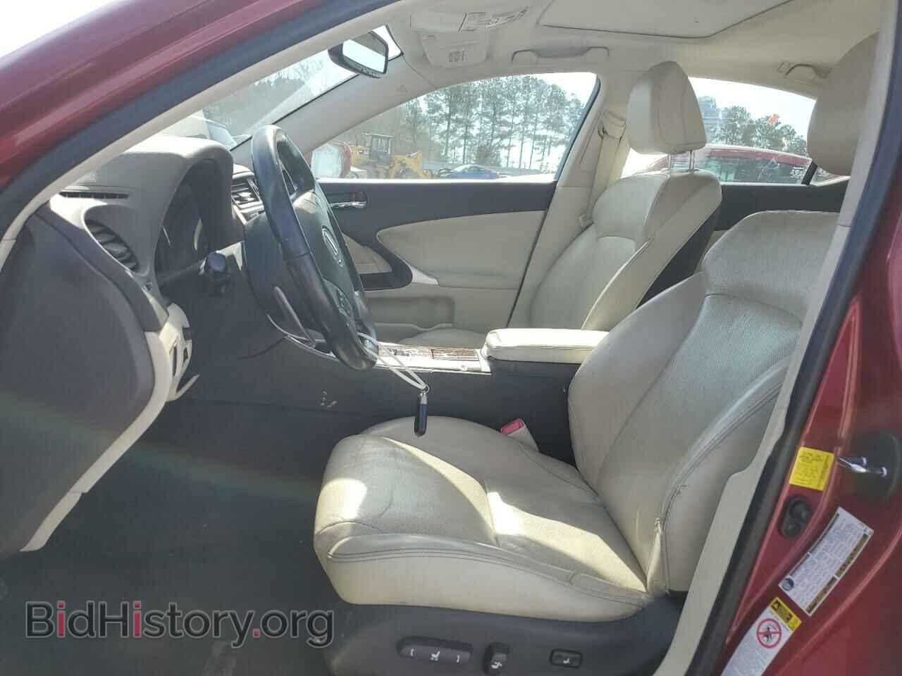 2012 LEXUS IS - VIN: JTHBF5C25C5160009 - Фото 7