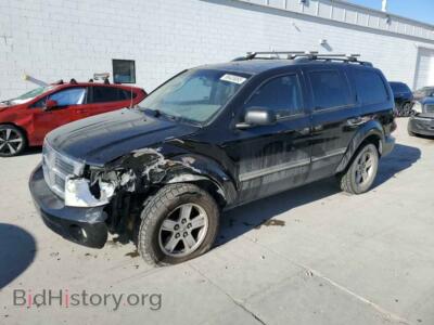 2007 Dodge DURANGO SLT, черный — VIN 1D8HD48P37F538457, Copart