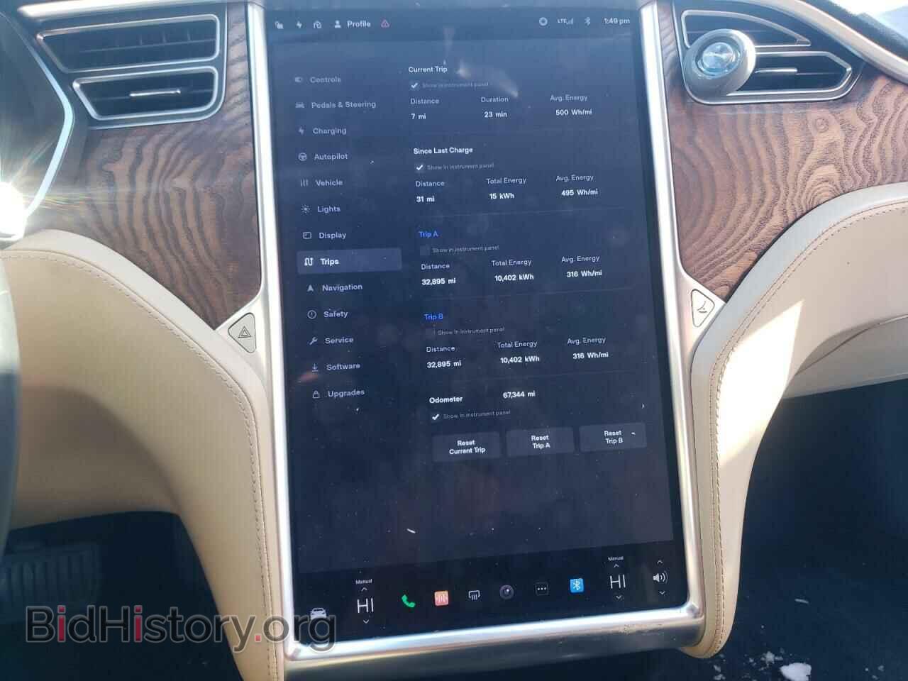 2016 TESLA MODEL S - VIN: 5YJSA1E23GF167311 - Фото 9