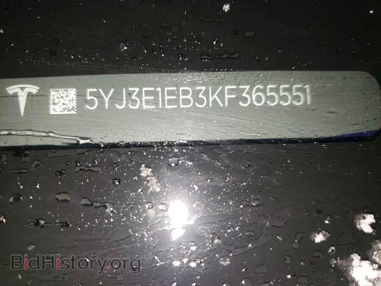 2019 TESLA MODEL 3 - VIN: 5YJ3E1EB3KF365551 - Фото 12