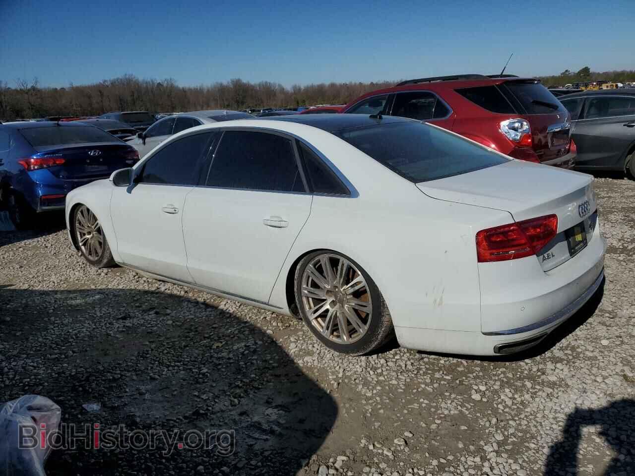 2014 AUDI A8 - VIN: WAUR2AFD9EN004542 - Фото 2
