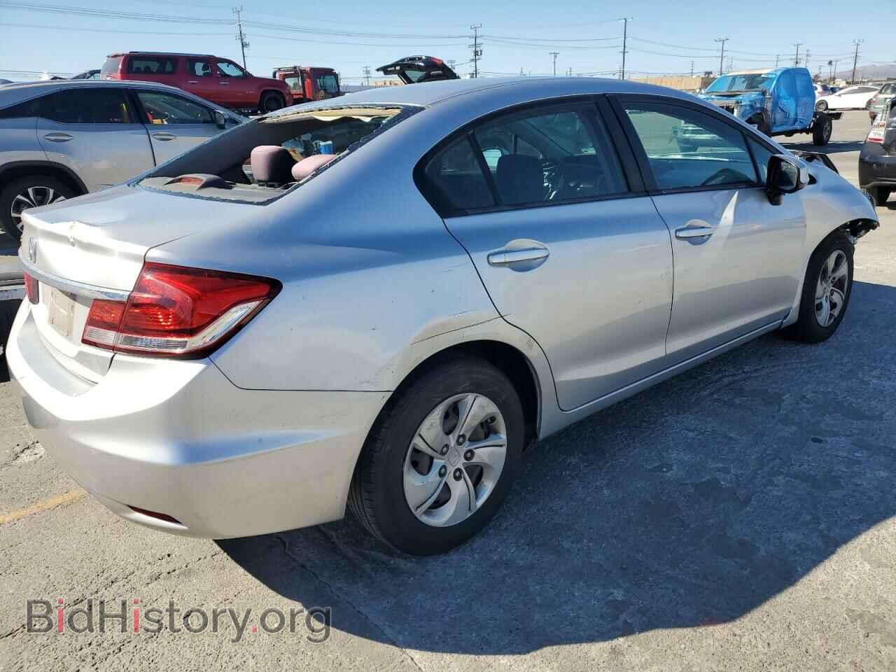 2013 HONDA CIVIC - VIN: 19XFB2E54DE008572 - Фото 3