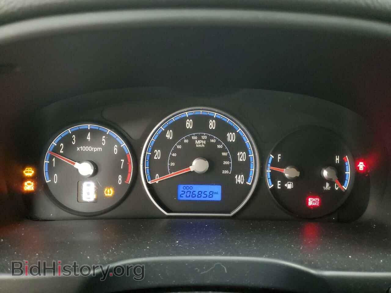 2008 HYUNDAI SANTA FE - VIN: 5NMSG13D38H160331 - Фото 9