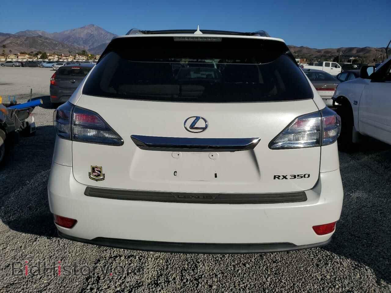 2011 LEXUS RX350 - VIN: 2T2ZK1BA0BC055100 - Фото 6