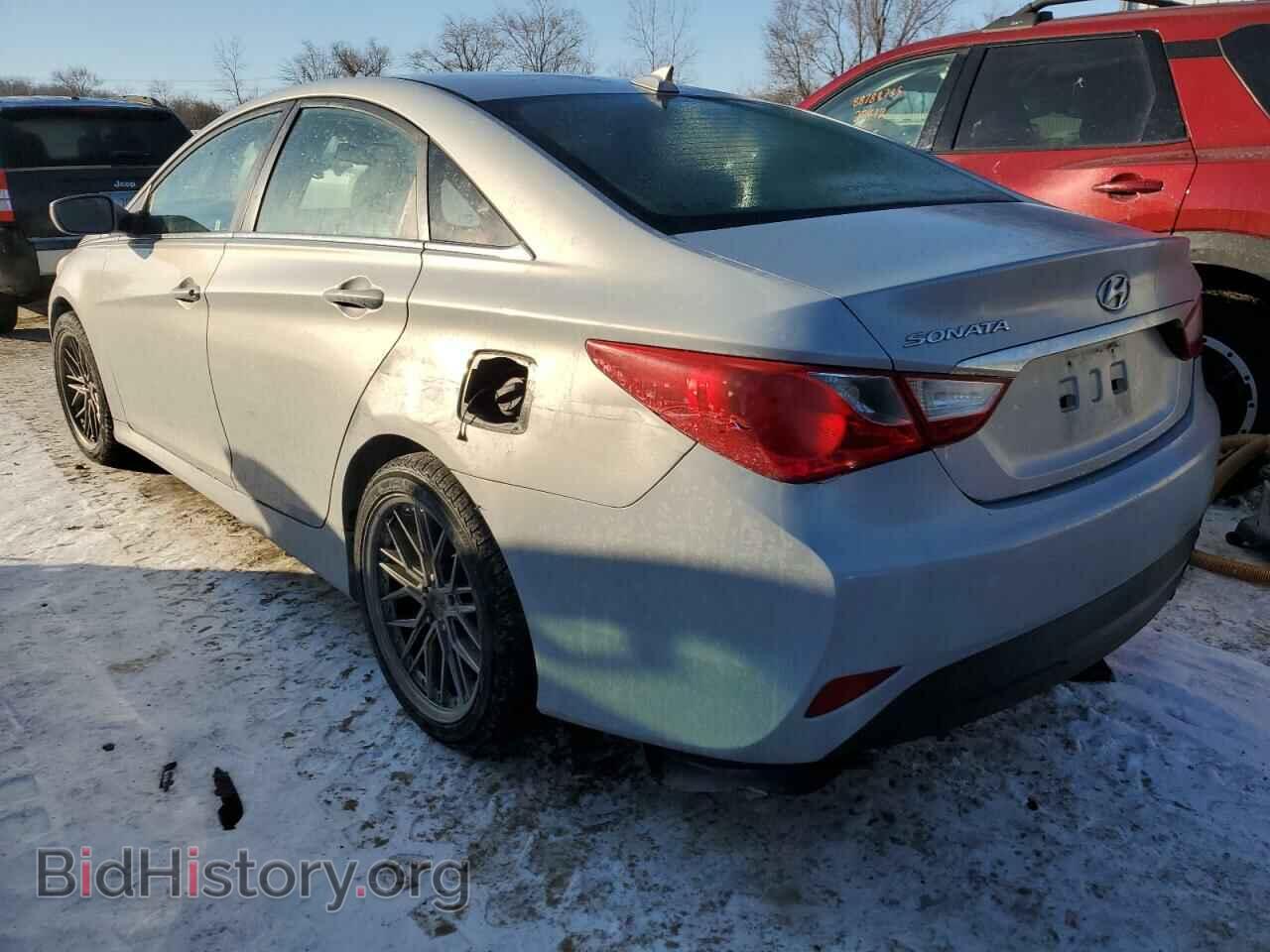 2014 HYUNDAI SONATA - VIN: 5NPEB4AC4EH856248 - Фото 2