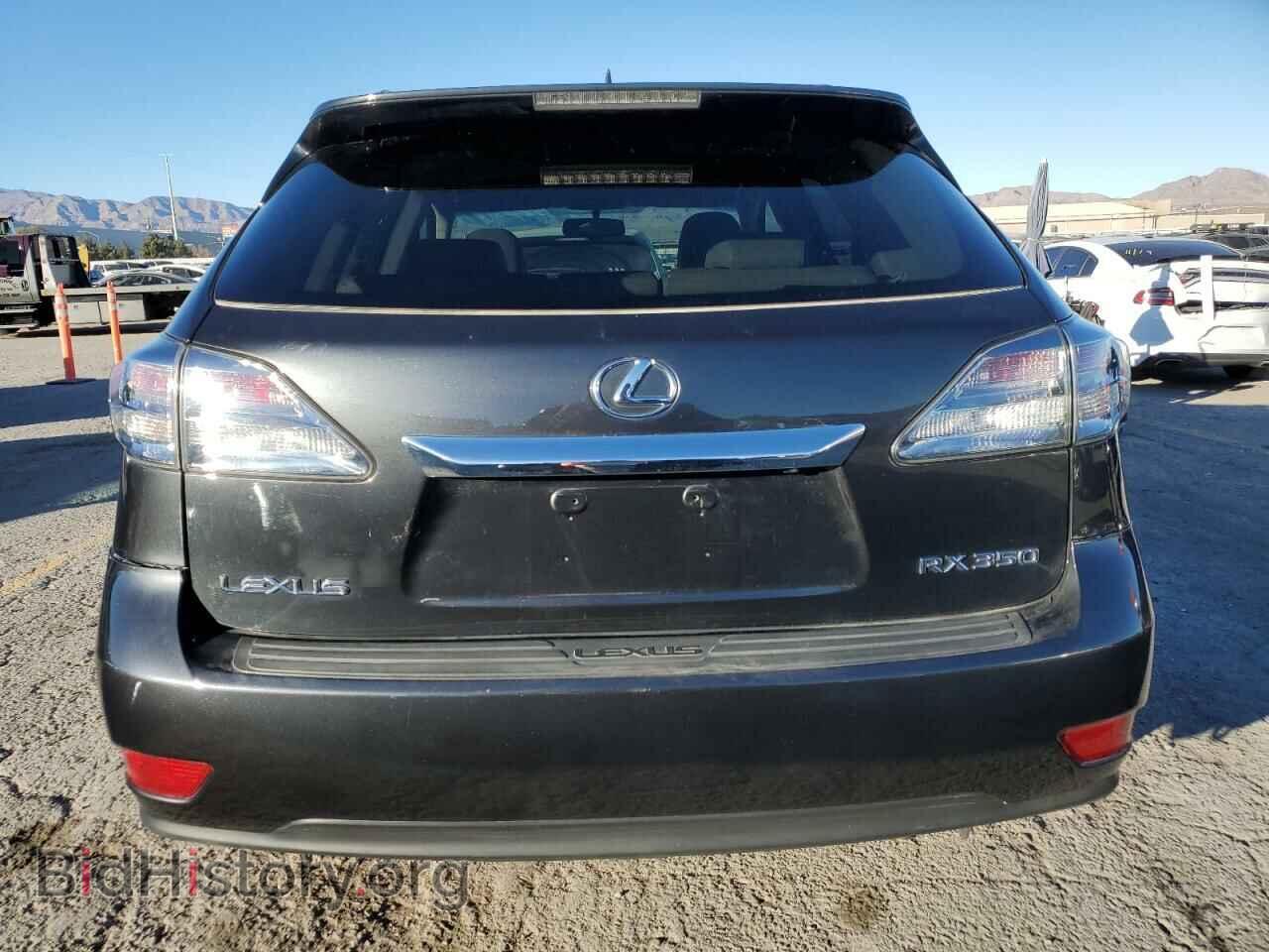 2010 LEXUS RX350 - VIN: 2T2BK1BA5AC010198 - Фото 6