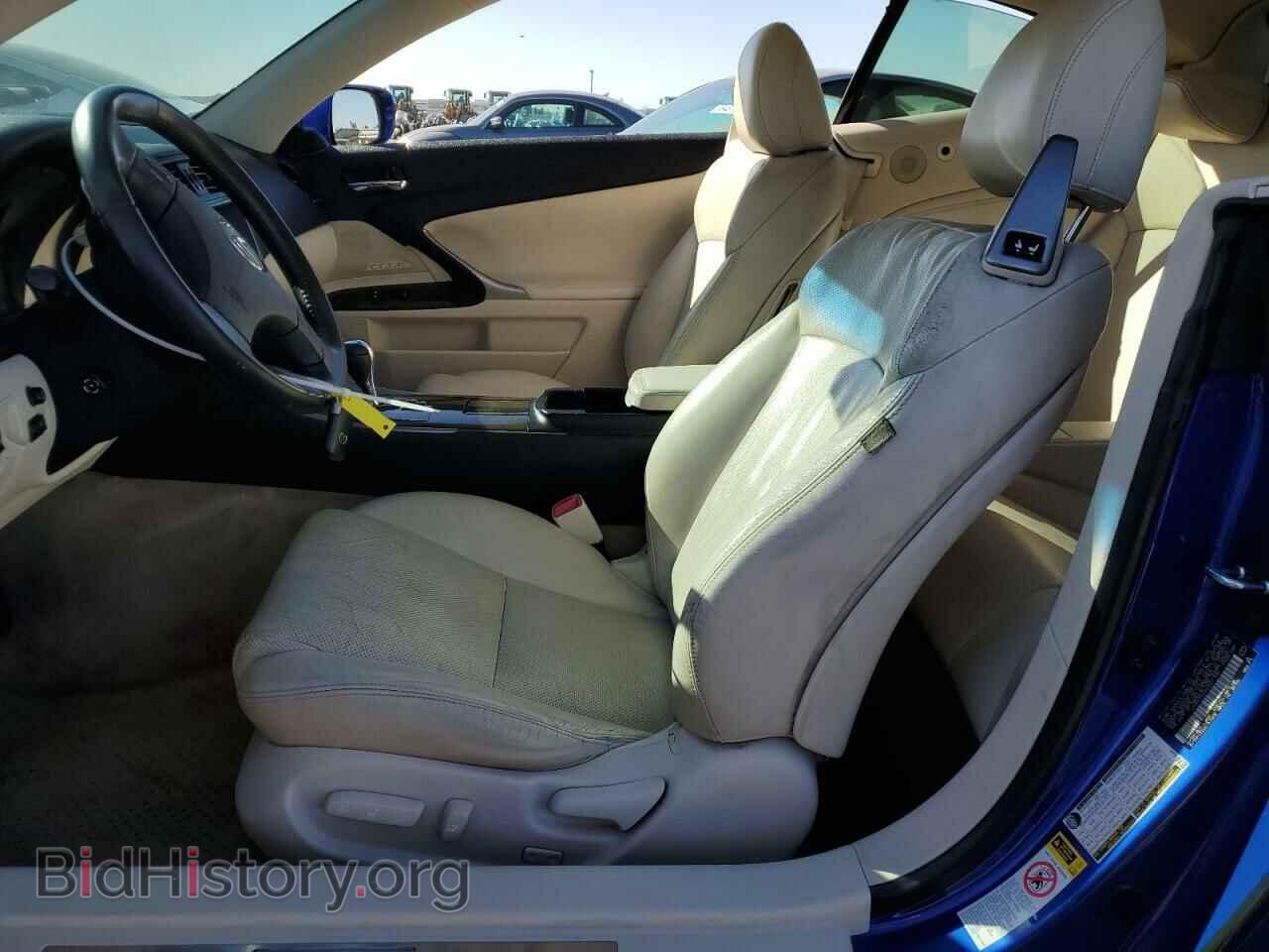 2010 LEXUS IS - VIN: JTHFE2C2XA2501700 - Фото 7