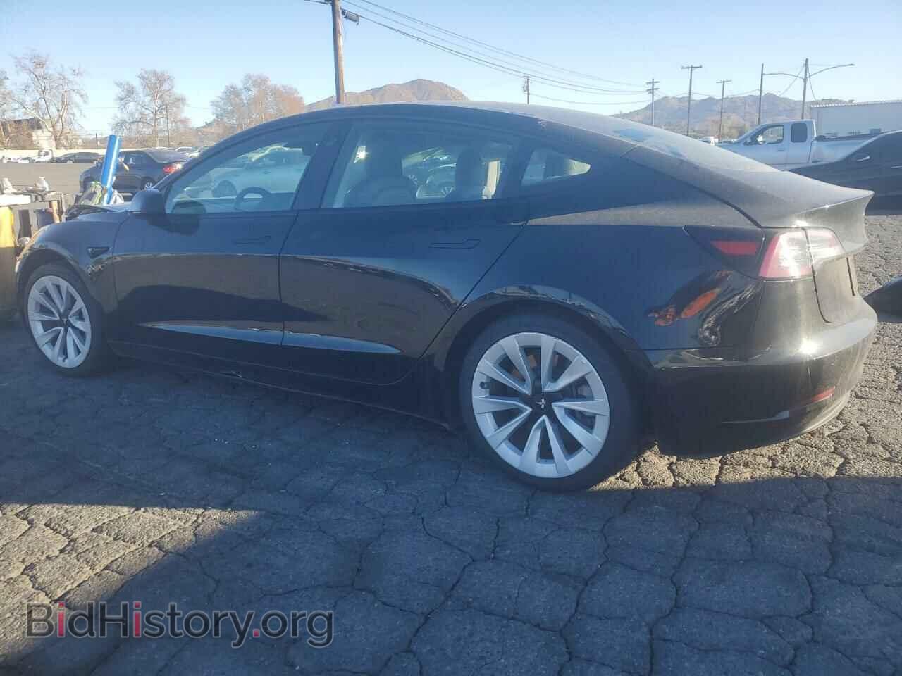 2022 TESLA MODEL 3 - VIN: 5YJ3E1EA6NF187095 - Фото 2