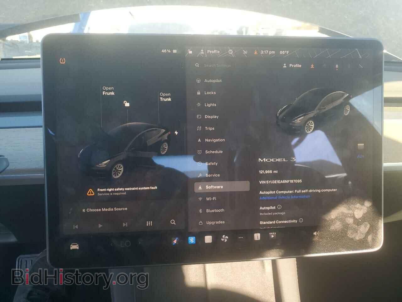 2022 TESLA MODEL 3 - VIN: 5YJ3E1EA6NF187095 - Фото 9
