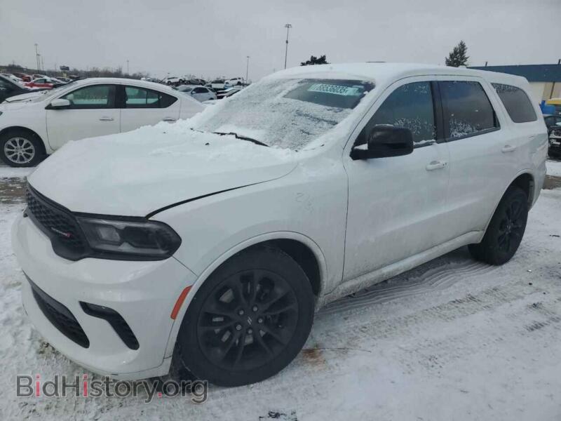 2021 Dodge DURANGO GT (VIN 1C4RDJDG8MC697060) — photo 1 of 13, Copart, damage: front end