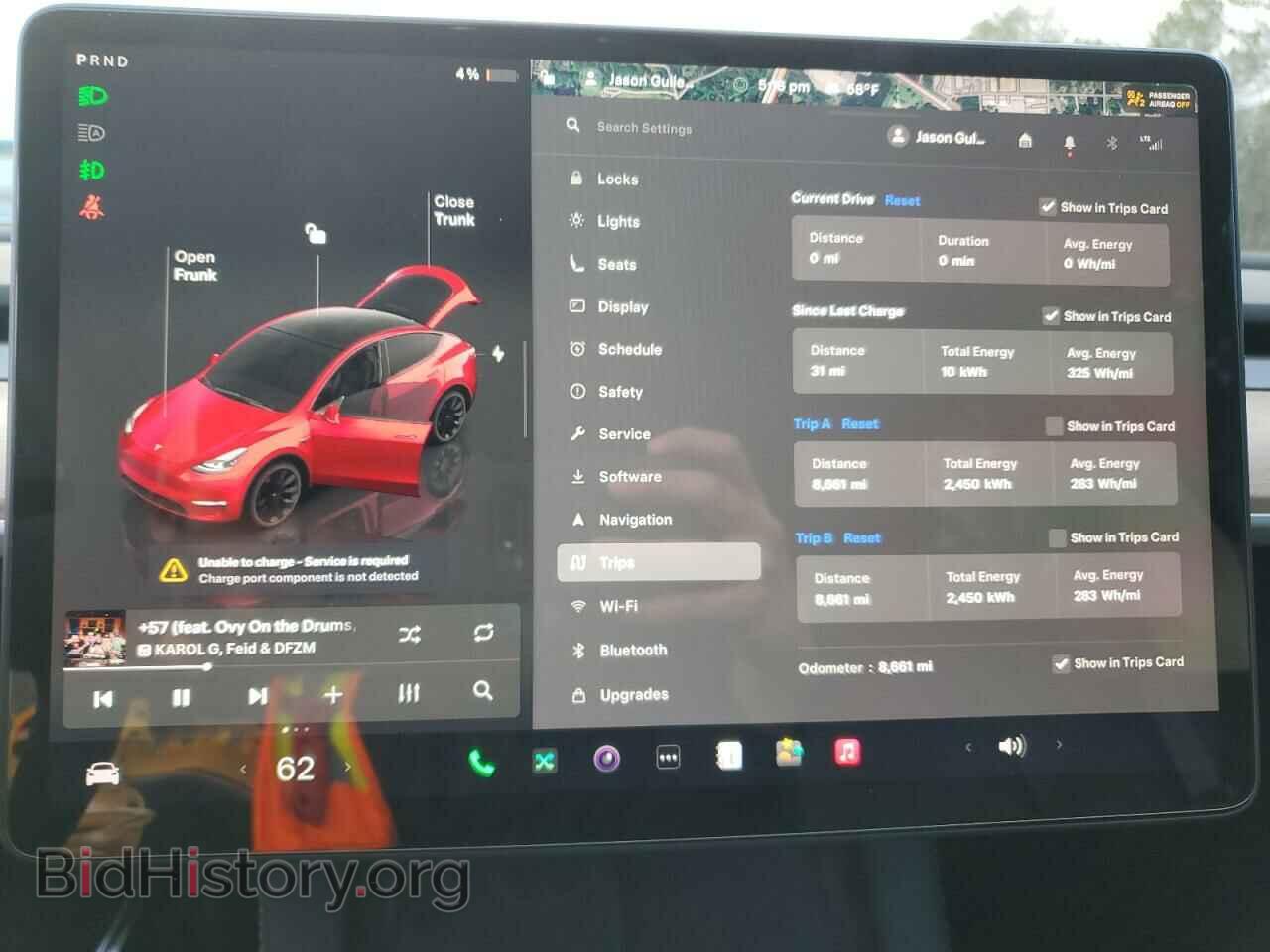 2024 TESLA MODEL Y - VIN: 7SAYGDEE4RA223490 - Photo 9