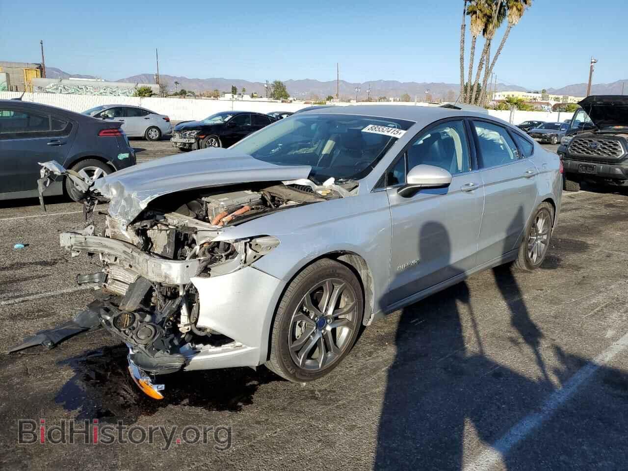 Фотография 3FA6P0LU6HR314306 - FORD FUSION 2017