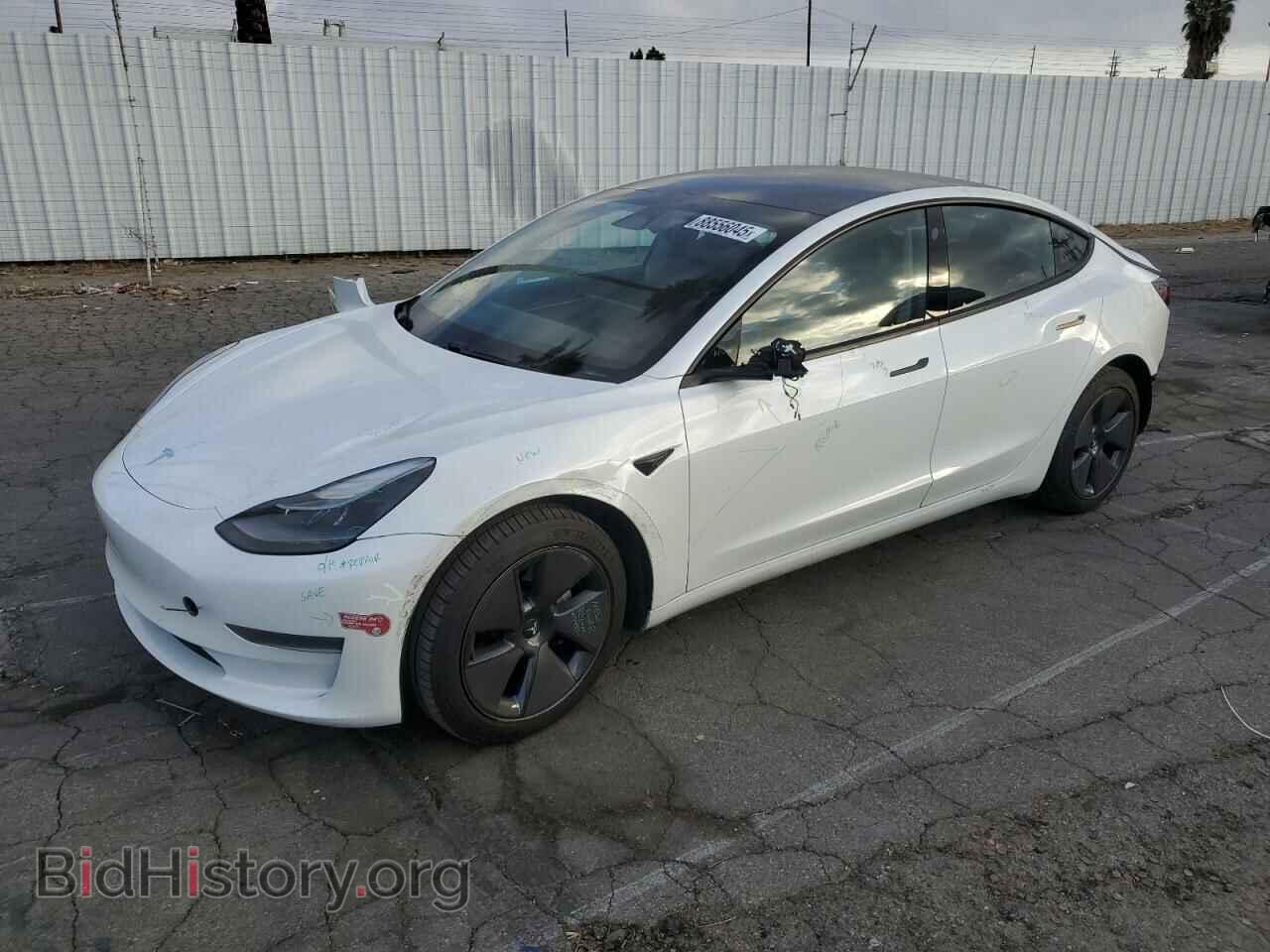 Photo 5YJ3E1EA6MF053119 - TESLA MODEL 3 2021