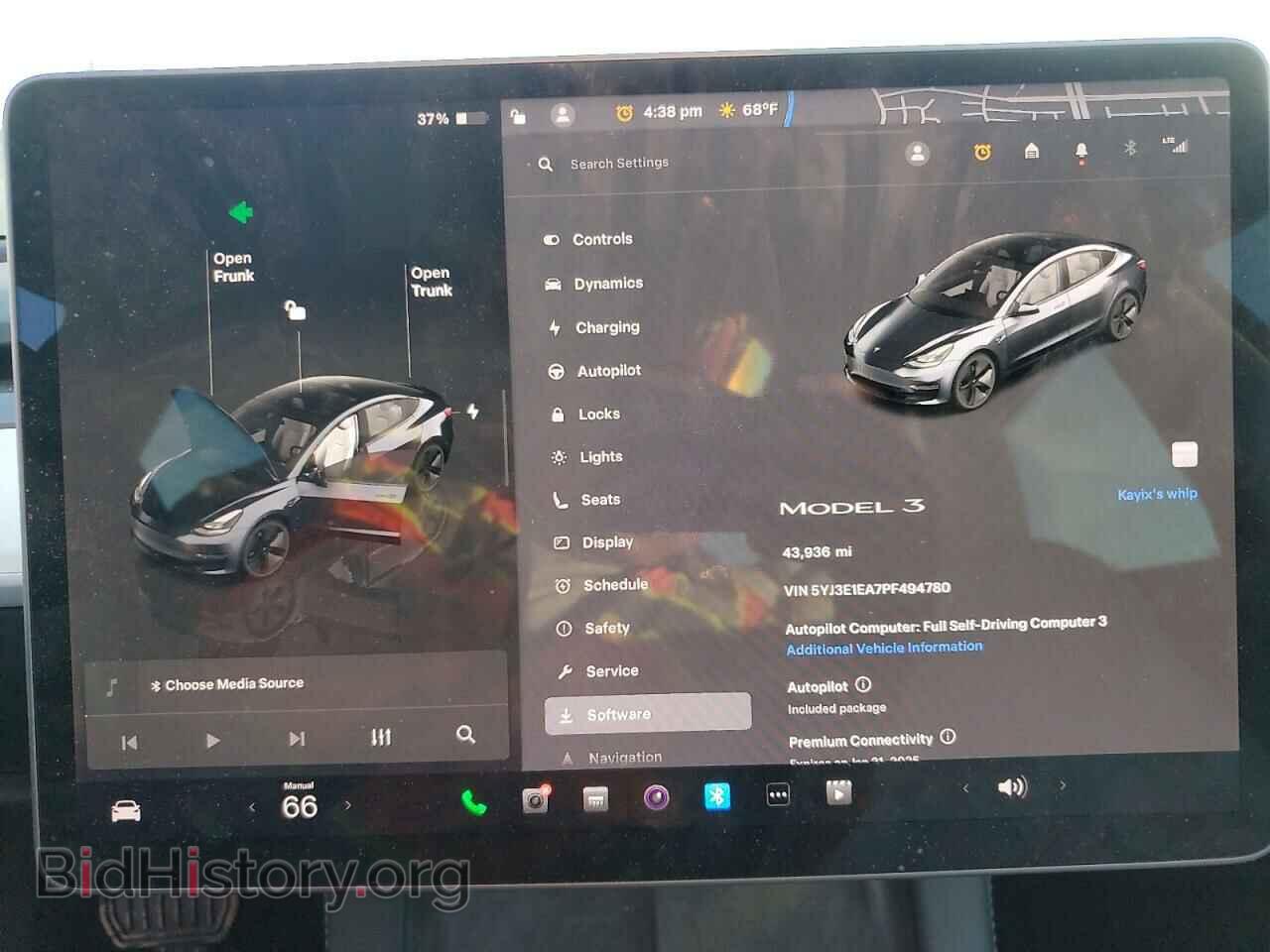 2023 TESLA MODEL 3 - VIN: 5YJ3E1EA7PF494780 - Photo 9