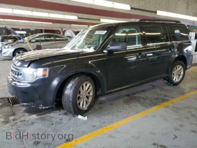 2014 Ford FLEX SE, black — VIN 2FMGK5B88EBD00167, Copart