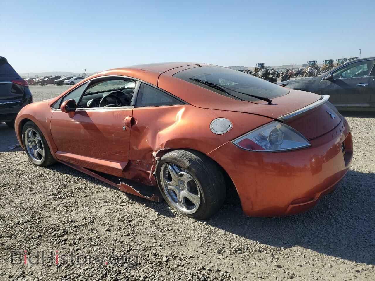 2006 MITSUBISHI ECLIPSE - VIN: 4A3AK24F76E024037 - Фото 2