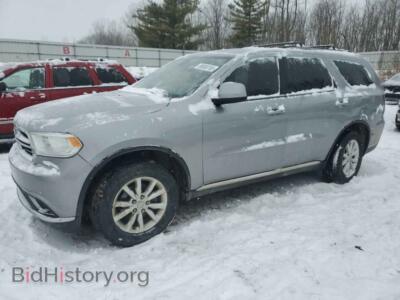 2014 Dodge DURANGO SXT, серебристый — VIN 1C4RDJAGXEC973244, Copart