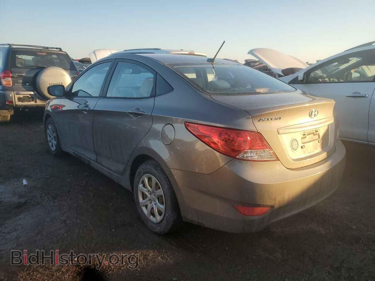 2013 HYUNDAI ACCENT - VIN: KMHCT4AE3DU422215 - Фото 2