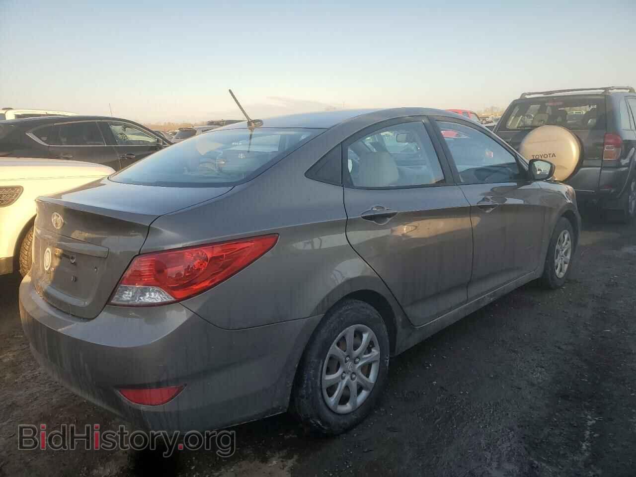 2013 HYUNDAI ACCENT - VIN: KMHCT4AE3DU422215 - Фото 3