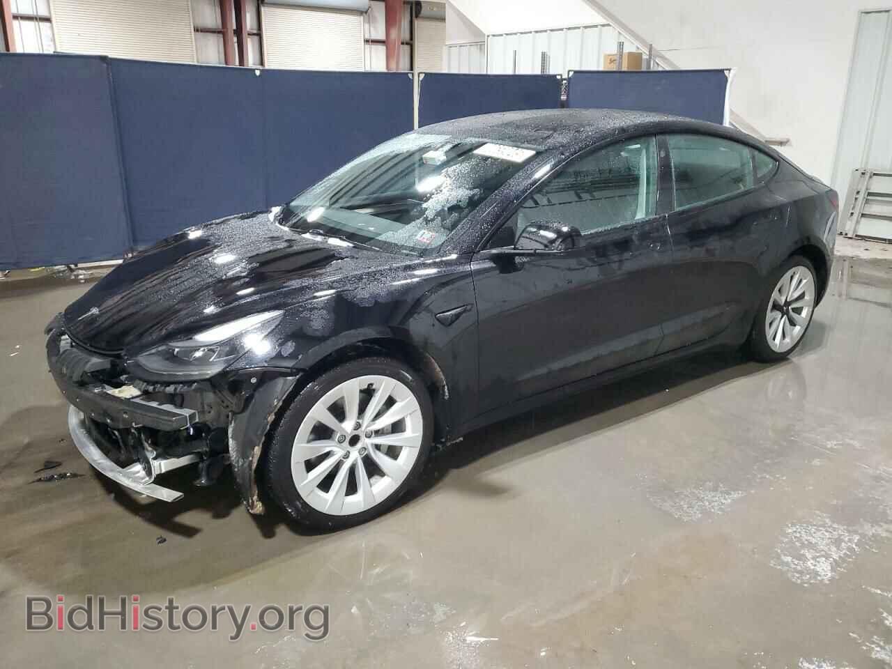 Фотография 5YJ3E1EA6NF369055 - TESLA MODEL 3 2022