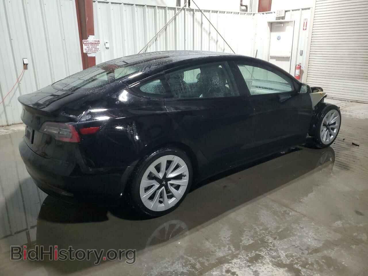 2022 TESLA MODEL 3 - VIN: 5YJ3E1EA6NF369055 - Фото 3