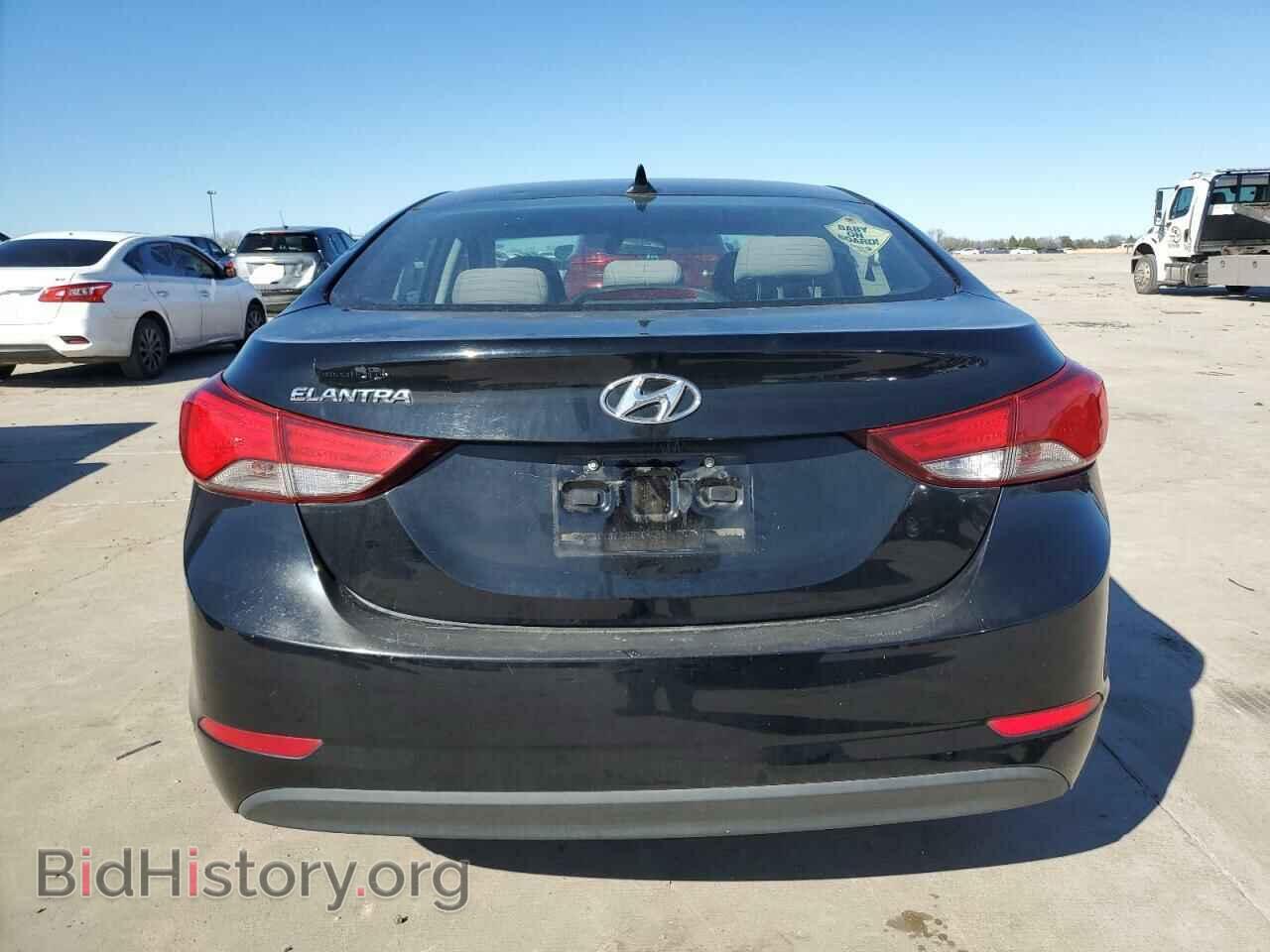 2014 HYUNDAI ELANTRA - VIN: KMHDH4AE2EU210400 - Фото 6