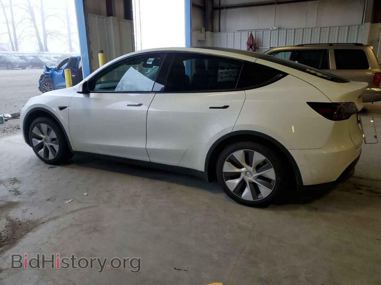 2022 TESLA MODEL Y - VIN: 7SAYGDEE4NF331606 - Фото 2