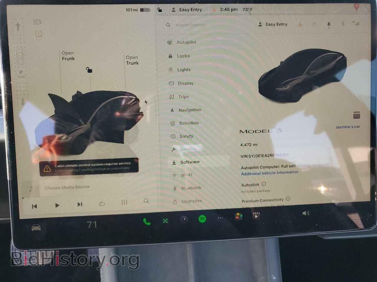 2024 TESLA MODEL 3 - VIN: 5YJ3E1EA2RF765201 - Photo 9