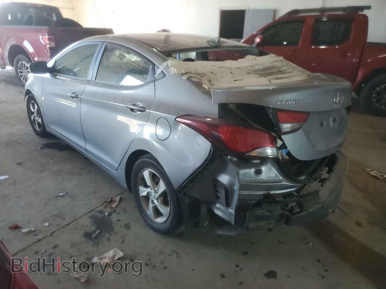 2014 HYUNDAI ELANTRA - VIN: KMHDH4AE2EU171694 - Photo 2