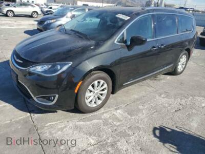 2018 Chrysler PACIFICA Touring L, черный — VIN 2C4RC1BG4JR322906, Copart