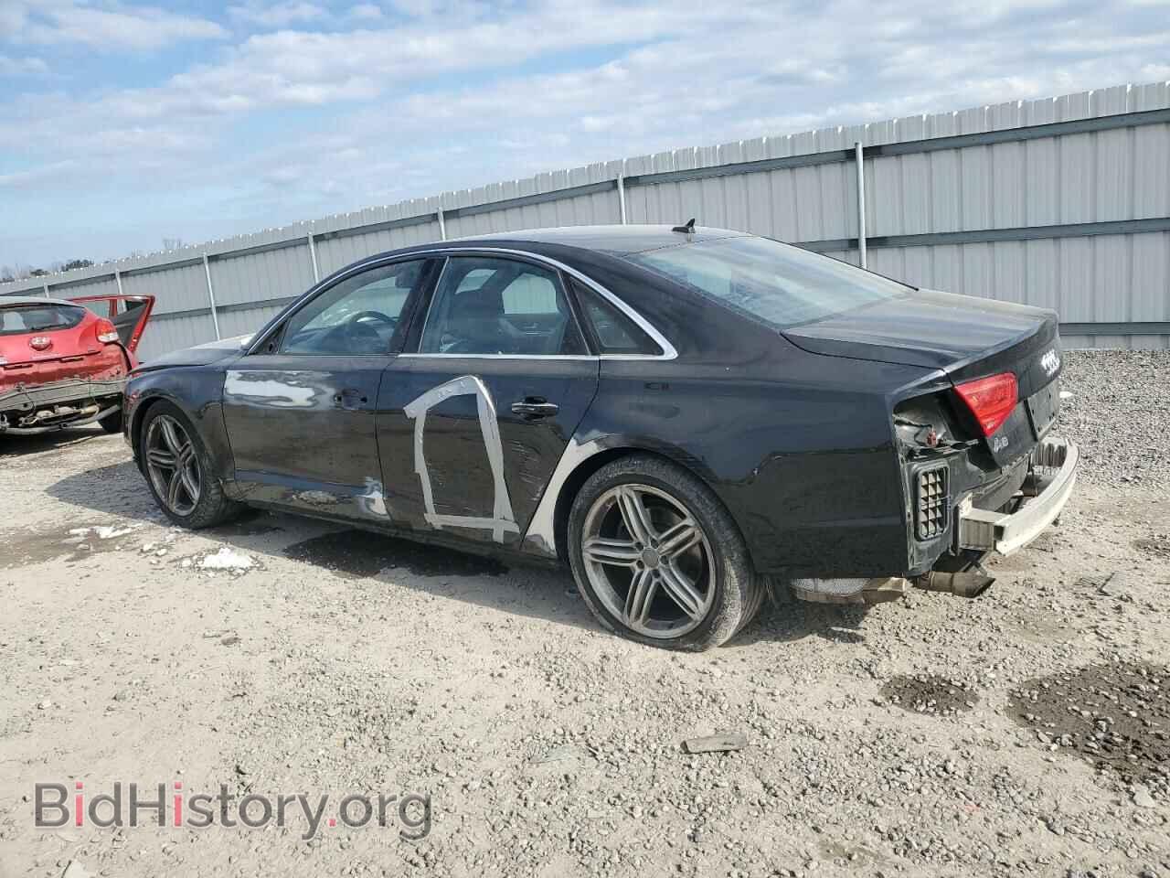 2013 AUDI A8 - VIN: WAUAGAFD3DN001326 - Фото 2