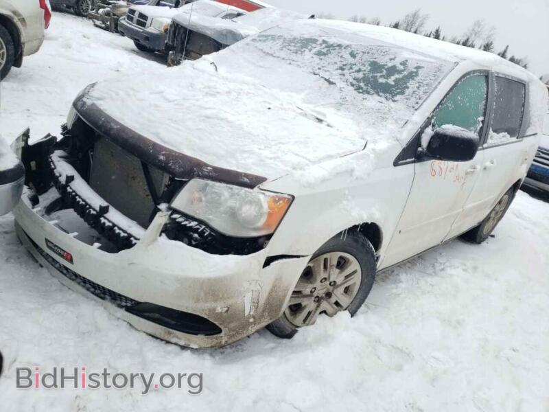 2016 Dodge CARAVAN SE (VIN 2C4RDGBG0GR162936) — фото 1 из 14, Copart, повреждение: бок