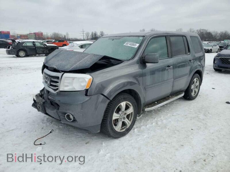 2013 Honda PILOT EX (VIN 5FNYF4H4XDB015189) — photo 1 of 13, Copart, damage: front end