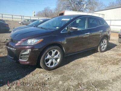 2010 Mazda CX-7, бордовый — VIN JM3ER4W33A0351045, Copart