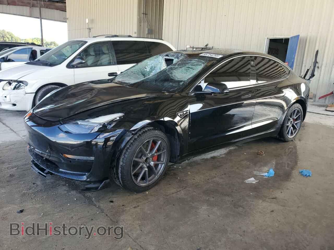 Photo 5YJ3E1EA2MF048564 - TESLA MODEL 3 2021