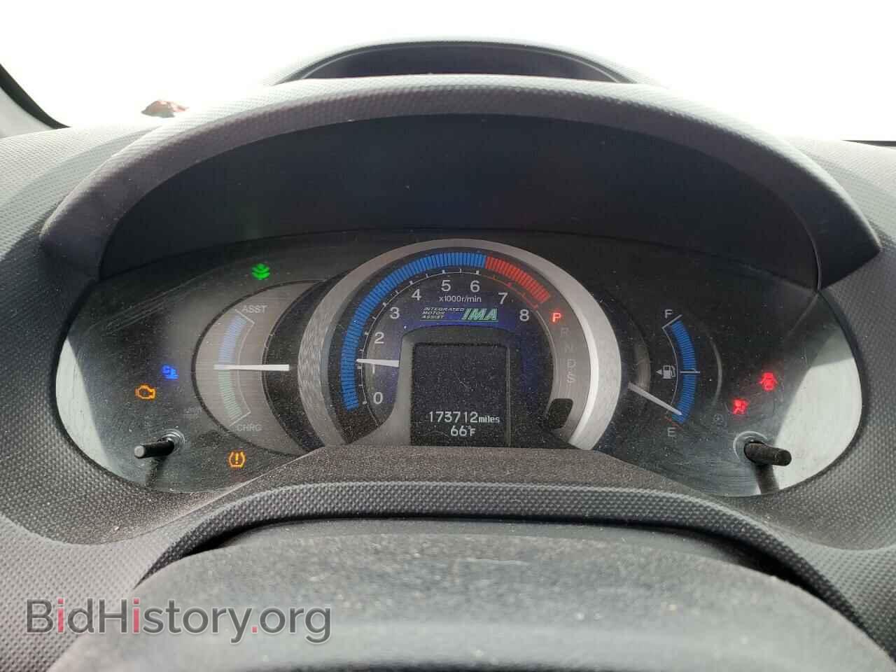 2010 HONDA INSIGHT - VIN: JHMZE2H72AS017991 - Фото 9