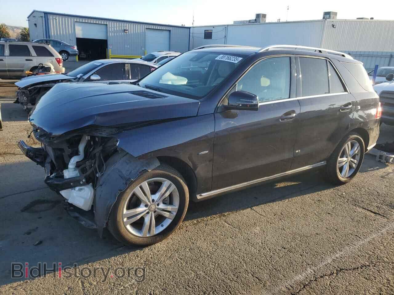 Photo 4JGDA2EB2CA042233 - MERCEDES-BENZ M-CLASS 2012