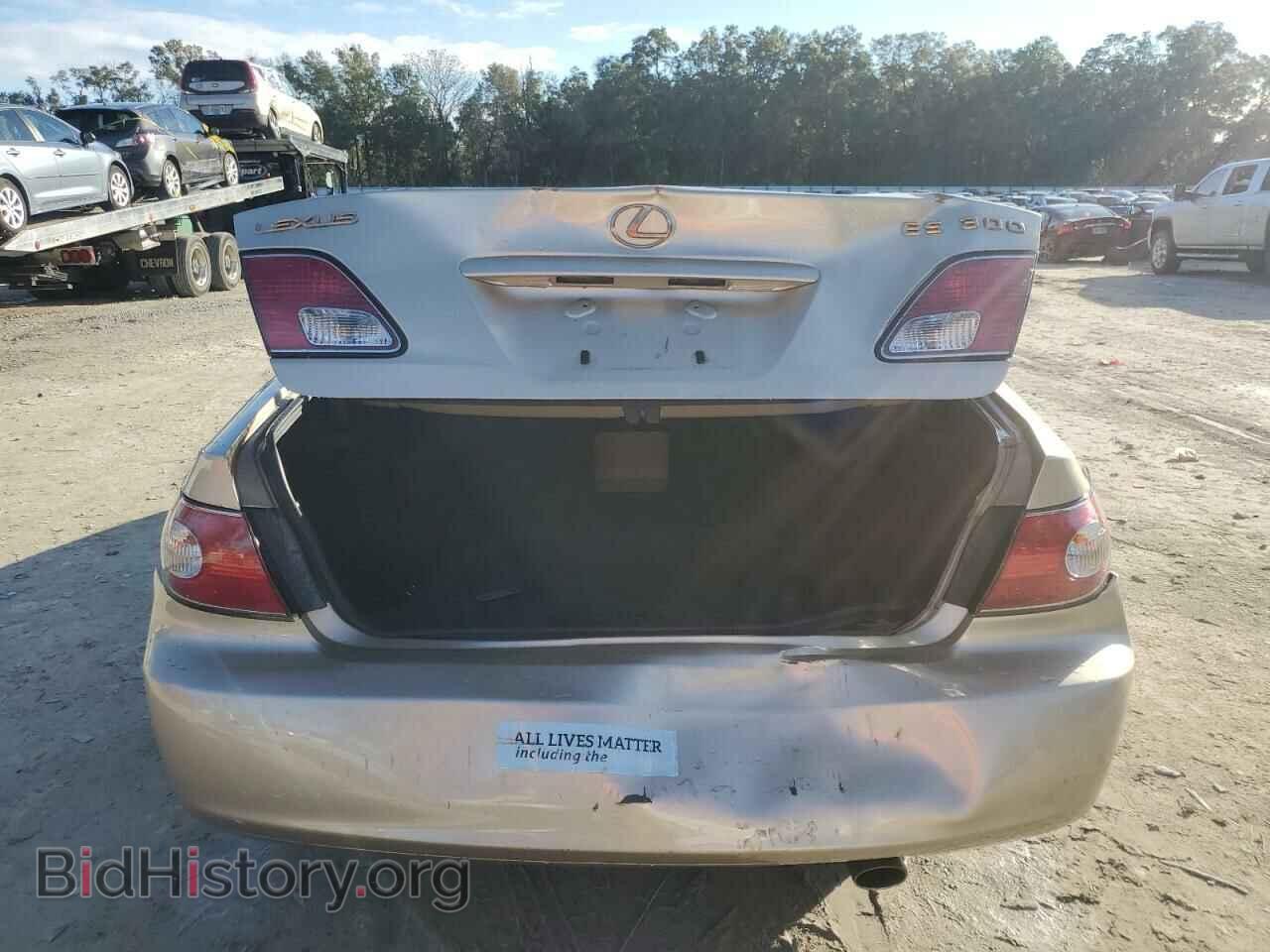 2003 LEXUS ES300 - VIN: JTHBF30G636007461 - Фото 6