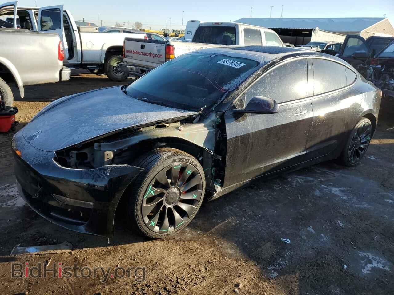 Photo 5YJ3E1EC6PF680022 - TESLA MODEL 3 2023