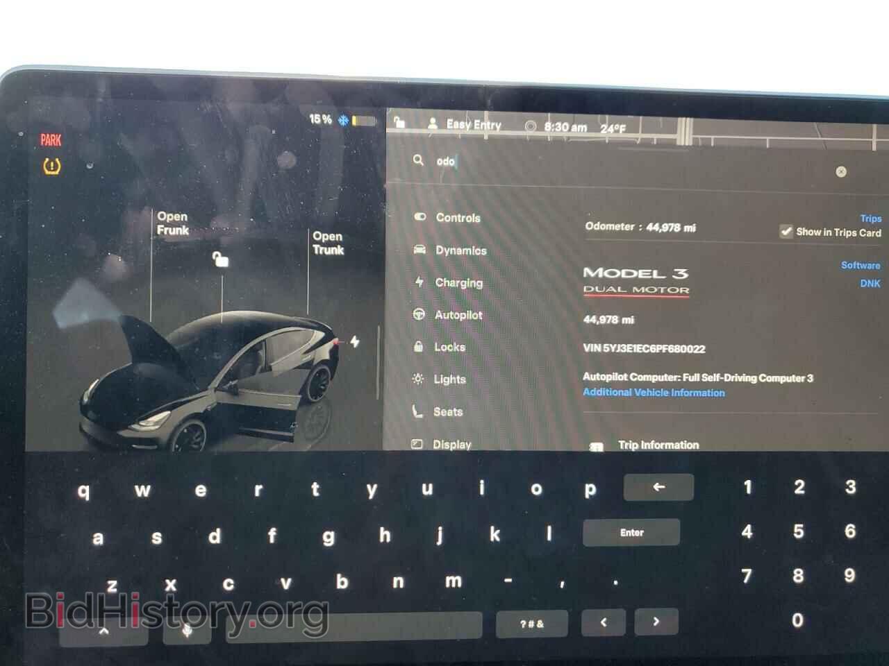 2023 TESLA MODEL 3 - VIN: 5YJ3E1EC6PF680022 - Photo 9