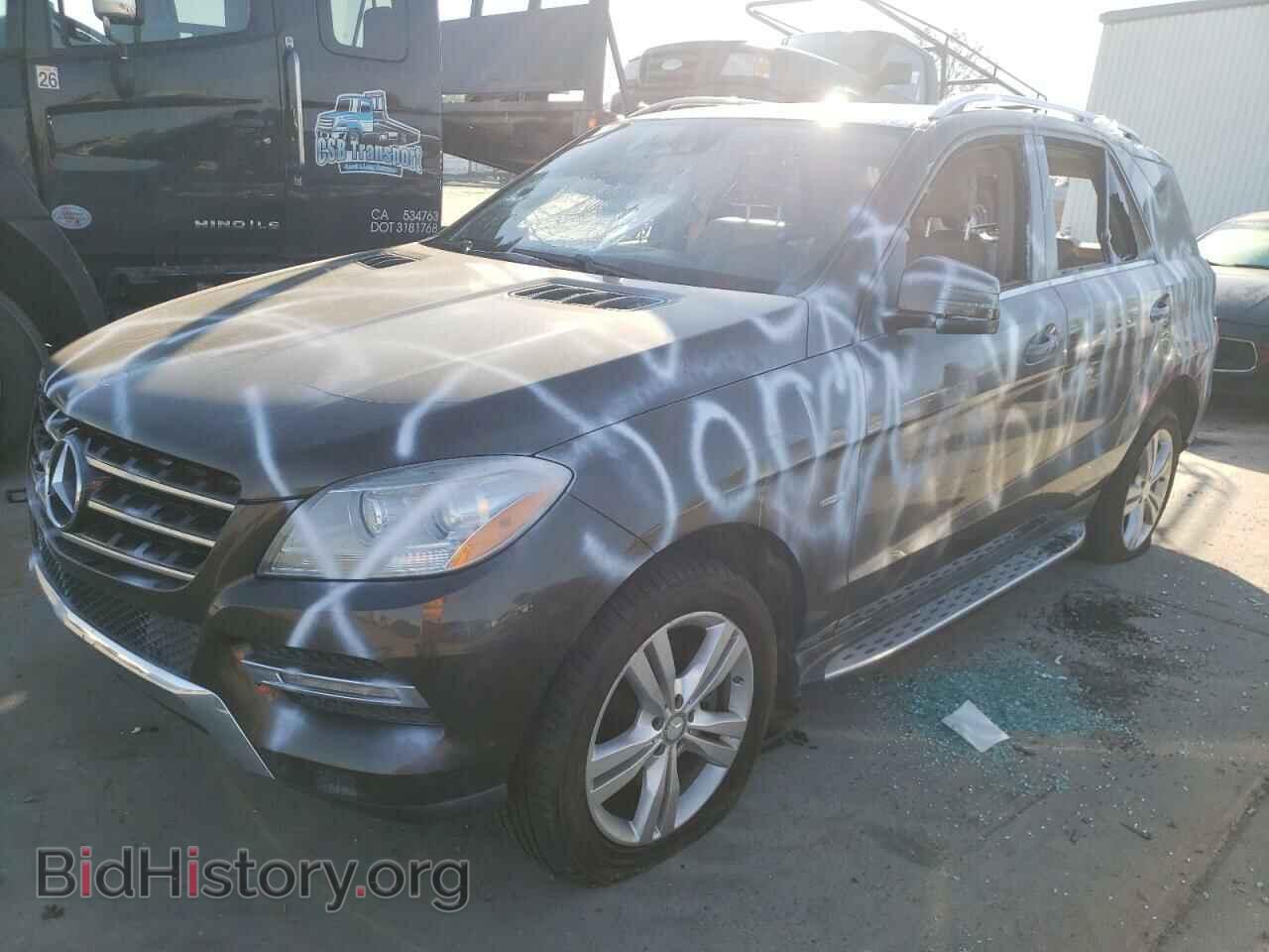Photo 4JGDA2EB9CA063967 - MERCEDES-BENZ M-CLASS 2012