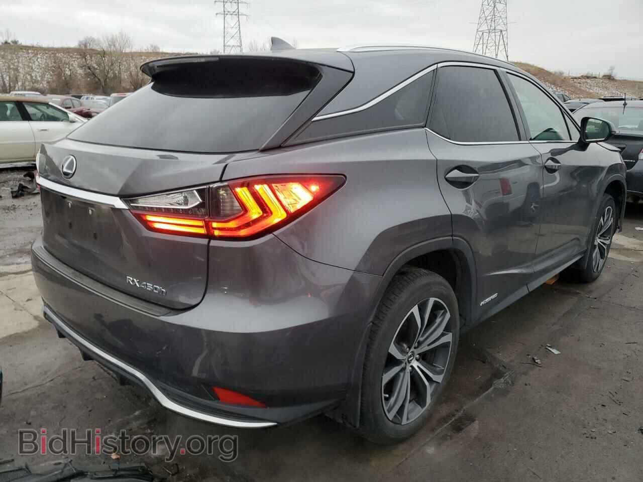 2022 LEXUS RX450 - VIN: 2T2HGMDA5NC093843 - Фото 3
