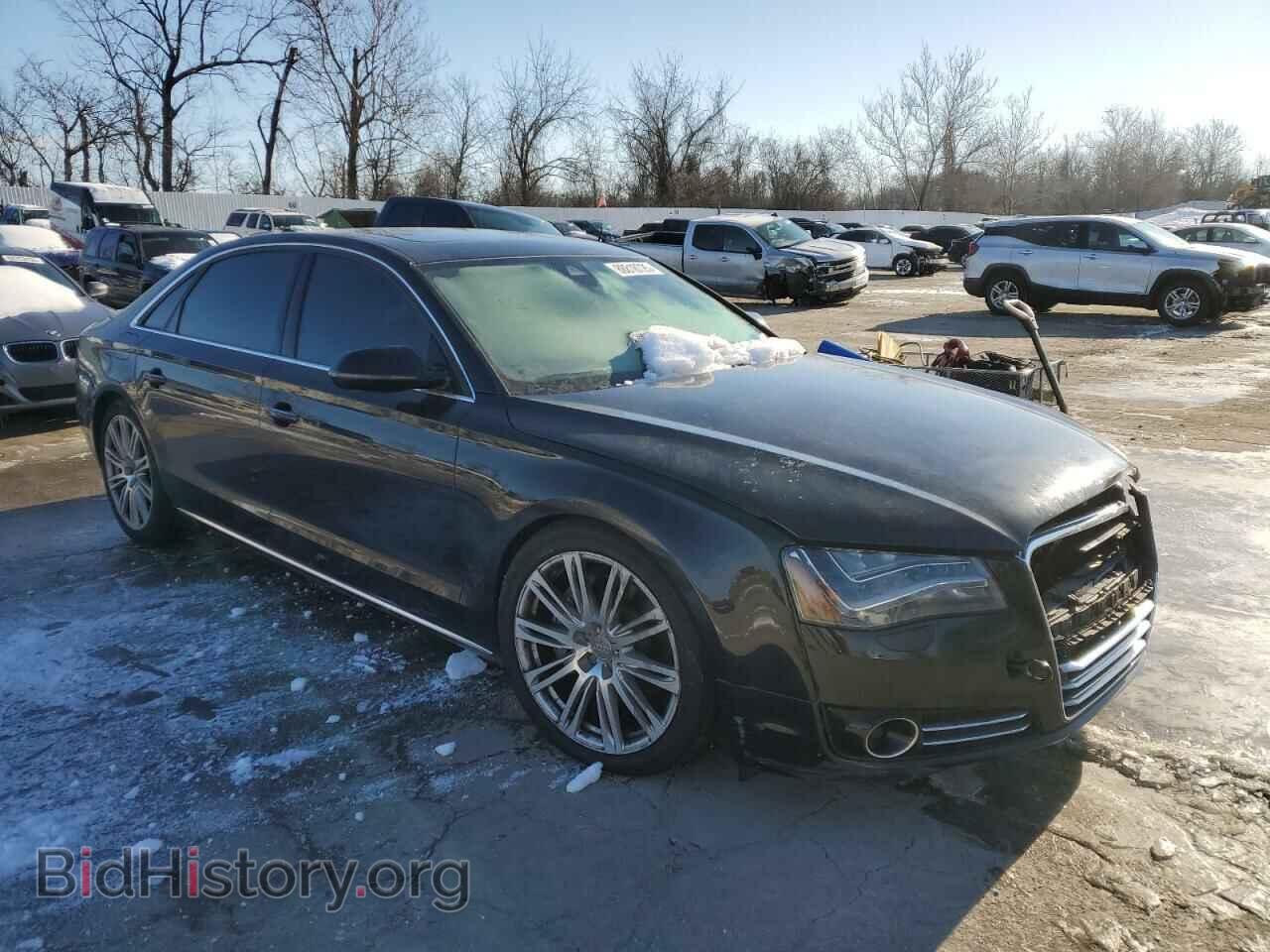 2013 AUDI A8 - VIN: WAURGAFD5DN001525 - Фото 4